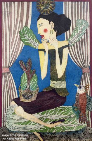 Yuji Hiratsuka Etching of Napa Rider