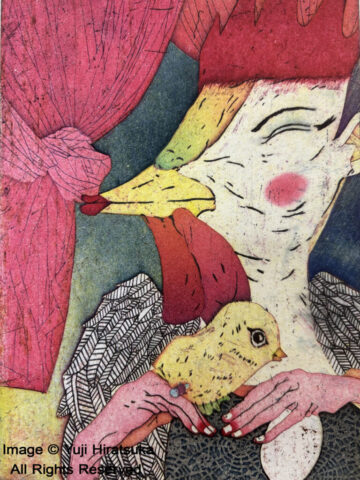 Yuji Hiratsuka Etching of Life Cycle